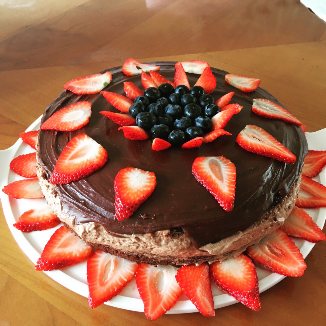 www.marissa.co NNutella Chocolate Mousse Cake