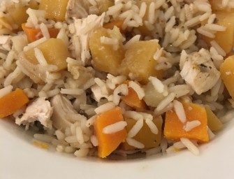 One Pot Chicken & Cider Rice Recipe