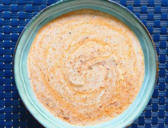 Harissa Yogurt Sauce – No Cook 2 Ingredient Sauce