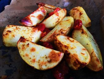 Cumin Flavoured Potatoes (Tava Potatoes)
