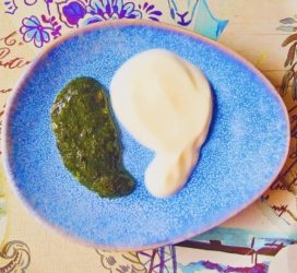Creamy Mint Sauce Recipe No Cook 2 Ingredients - Marissa's Recipes & Ideas