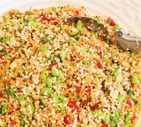 Quinoa and Bulgar Wheat Salad